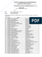 Itb TKT Oktober Surat Tugas 2023