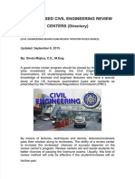 PDF Manila Based Civil Engineering Review Centers Compress