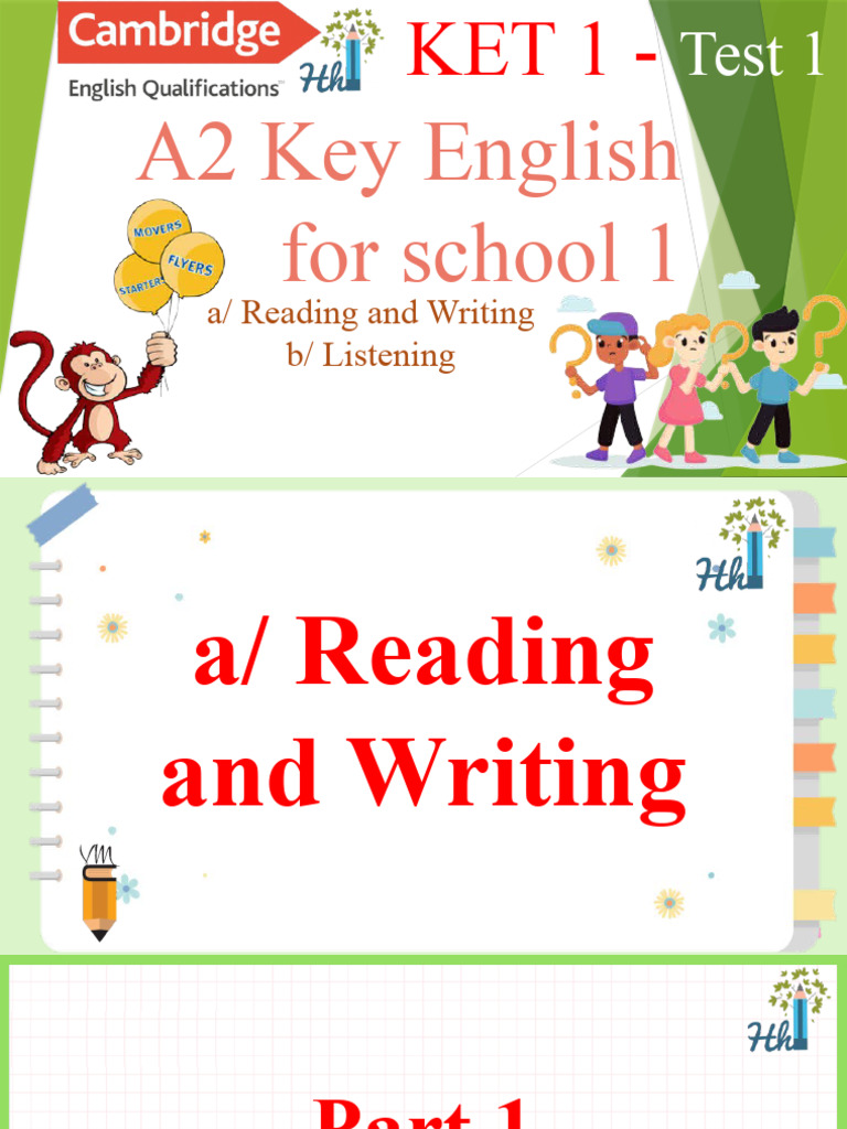 Ket 1 Test 1 | PDF