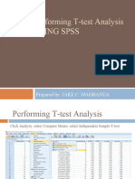 Spss T Test