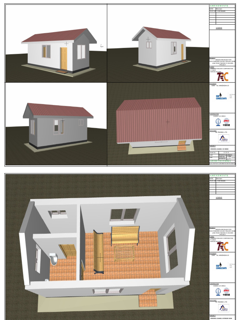 Drivers Lounge Floor Plan and Design | PDF | Buildings And Structures ...