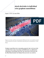 2023 08 Electrodes Individual Atomically Precise Graphene