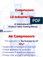 Air Compressors LE Industrial Oils