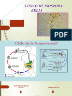 Caso Clinico de Isospora Belli