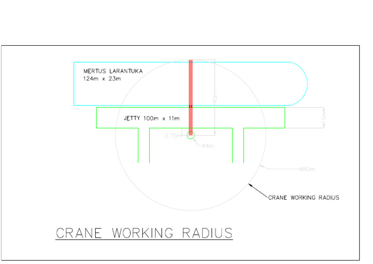Luwuk Port - Working Radius Crane | PDF