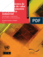 Fortalecimiento de Las Cadenas de Valor Como Instrumento de Poltica Industrial - CEPAL