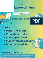 Art Appreciation Week 1 Lesson