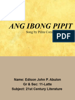 Ang Ibong Pipit-Wps Office