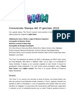 The Prom - Comunicato Stampa