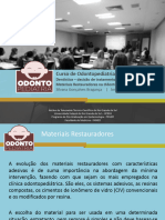 Aula 3 - Módulo II - Dentística - Materiais Restauradores Na Odontopediatria