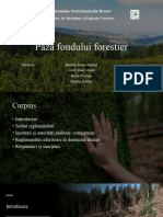 Drept Și Legislație Forestieră - Prezentare