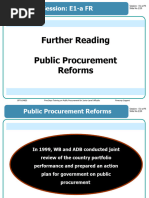 E1-a-FR Public Procurement Reform Further Reading-D1