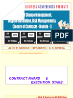 IBC - 2019 - Sept - ARS - GSB - GSB - Contract Management - Part-III - Master Slide