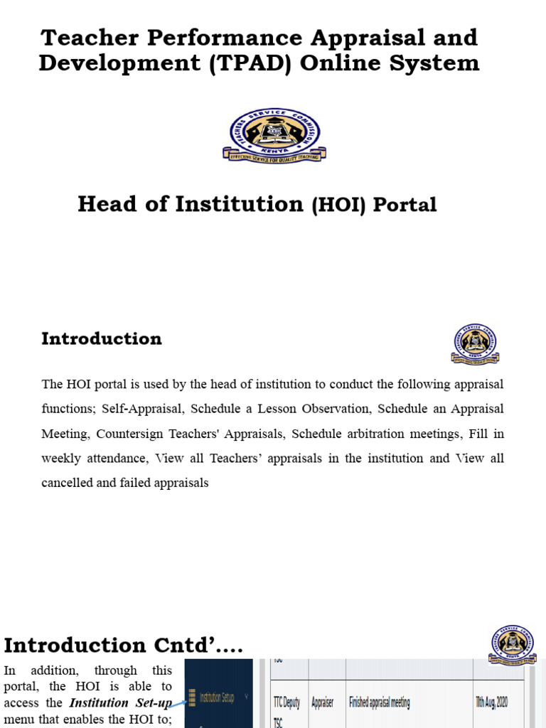 HOI Portal Overview for Appraisal Management | PDF | Button (Computing ...