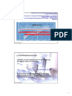 La Normativa Tecnica E La Rappresentazione