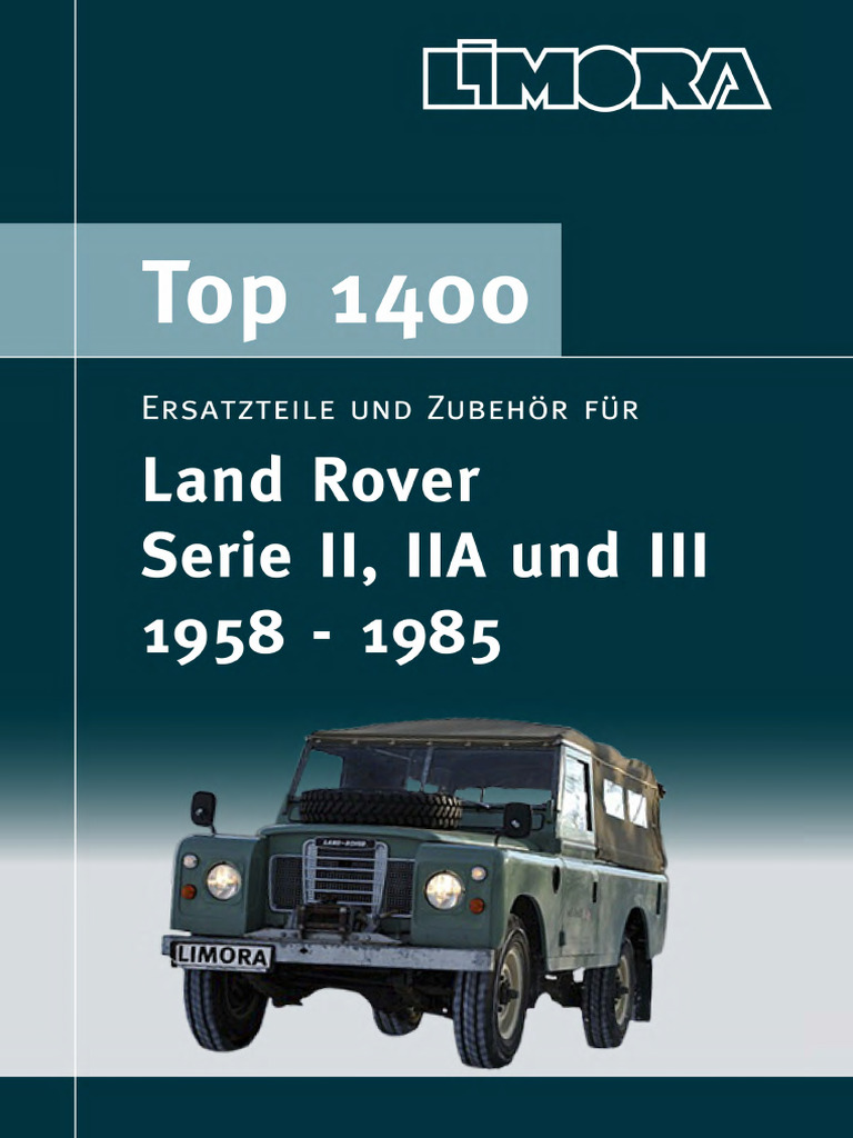 Land Rover Serie I II III | PDF