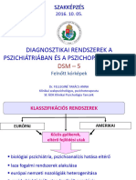 Felleginé Takács Anna - DSM 5 Felnőtt Kórképek