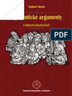 Marko, Štyri Antické Argumenty Argumenty o Budúcich Nahodnostiach