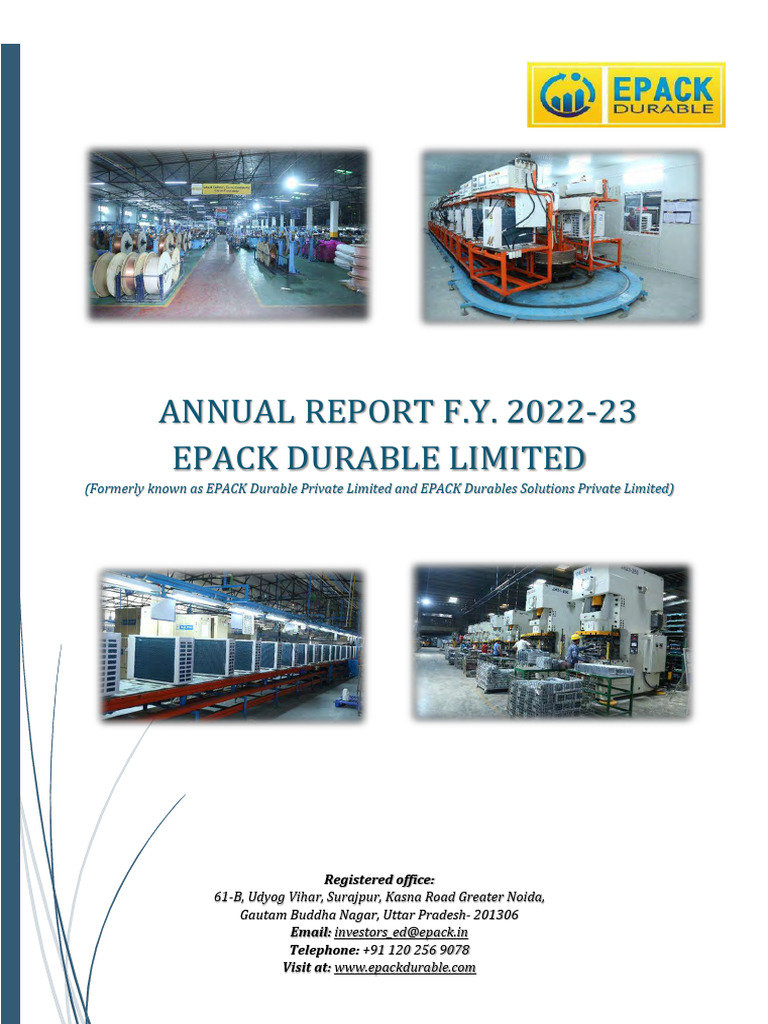 EDL Annual Report FY 2022 23 | PDF