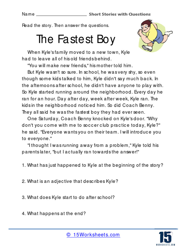 Kyle: The Fastest Boy's Journey | PDF