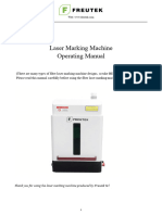 Enclosed Fiber Laser Marking Machine Manual LMM0003 Eng