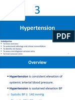 Hypertension: Subobjective
