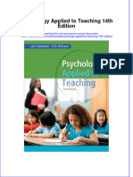 Full Download Psychology Applied To Teaching 14th Edition PDF