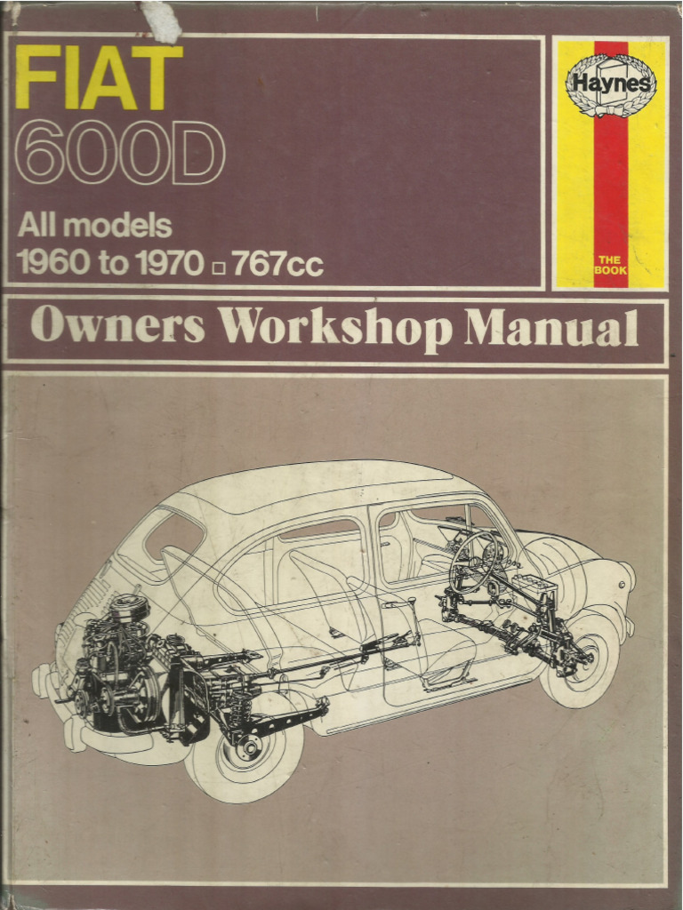 Fiat 600D Haynes Workshop Manual | PDF