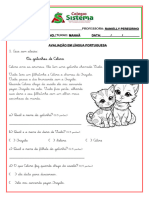 Prova 2º Ano