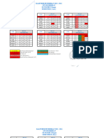 KALENDER PENDIDIKAN SD 2 Pinggir 2022