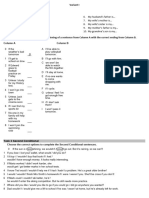 Test Conditionals Variant I