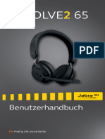 Jabra Evolve2 65 - User Manual - DE - German - RevB