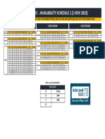 Rokane G22 Availability Schedule 1 (1 Nov)