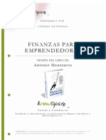 Finanzas para Emprendedores