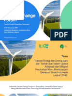 (Updated) Agenda Indonesia Climate Change Forum 2023