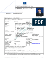 New F-107 Form Data Diri