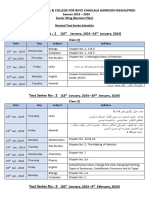 Test Series 1-4 IX