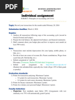 ACC101 - Individual Assignment