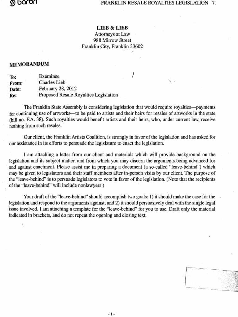 Barbri MPT - Part 1 | PDF