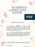 Kel Akidah Qada Dan Qadar