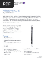 Nokia Isam FGLT D Datasheet en