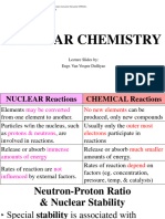 Lecture 17 Nuclear Chemistry