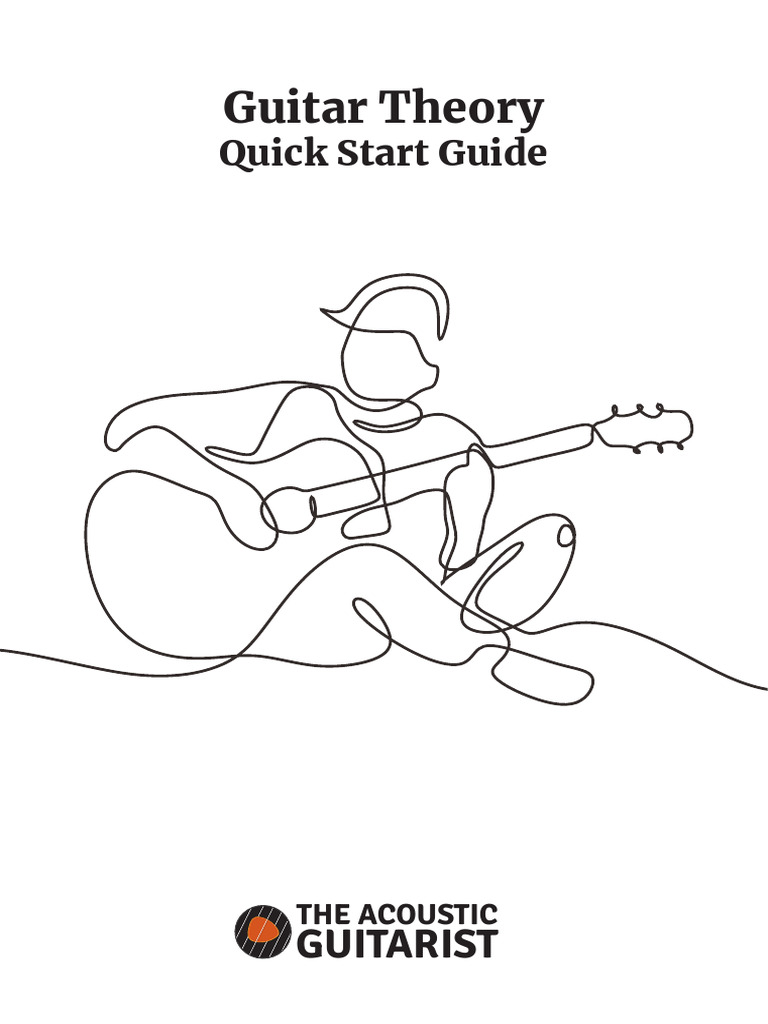 Guitar Theory Cheat Sheet PDF Scale (Music) Interval (Music)