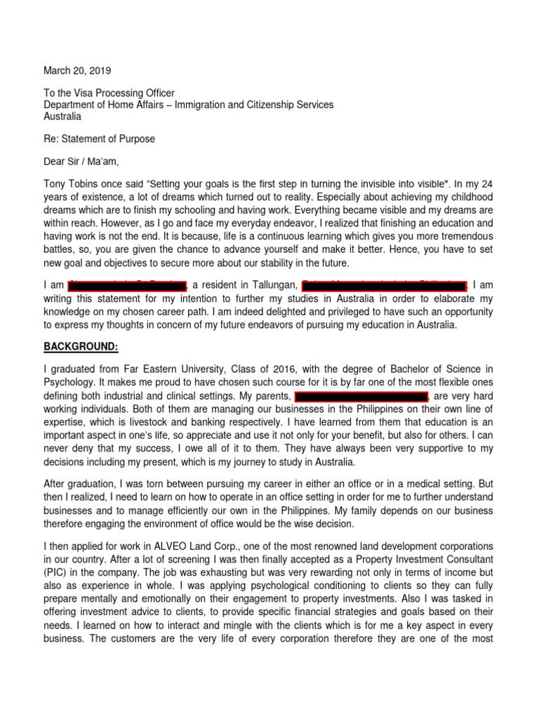 Statement of Gte | PDF