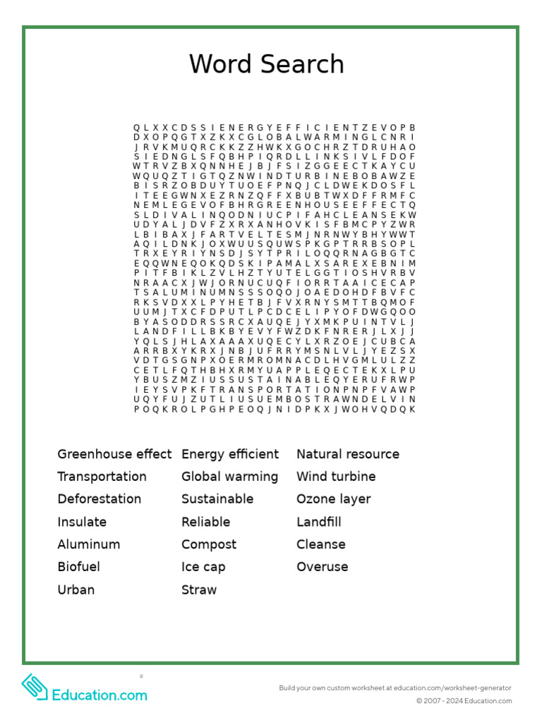 Word Search | PDF