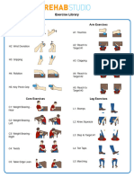 Updated Exercise Library FitMi RehabStudio