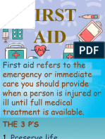 First Aid Bandagetransport