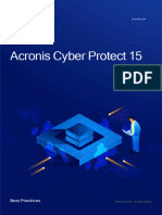 AcronisCyberProtect 15 Best Practices en-US