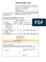 Surat Perintah Kerja (SPK)