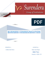 Business Communication File Mba 1ST Sem
